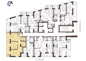 2-к квартира, вторичка, 70м2, 18/23 этаж