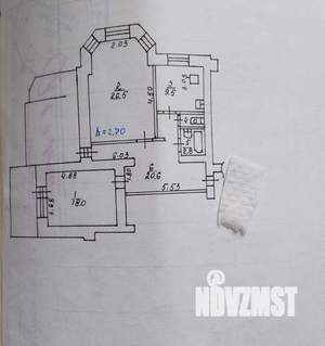 2-к квартира, вторичка, 79м2, 9/14 этаж