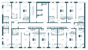 2-к квартира, строящийся дом, 43м2, 13/15 этаж