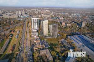 1-к квартира, строящийся дом, 36м2, 19/30 этаж