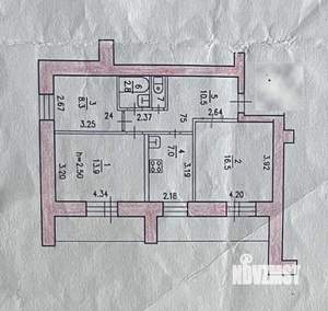 3-к квартира, вторичка, 71м2, 6/14 этаж