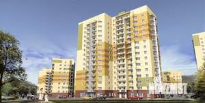 3-к квартира, строящийся дом, 59м2, 3/15 этаж