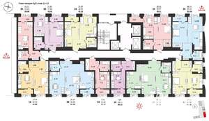 Студия квартира, вторичка, 25м2, 14/17 этаж