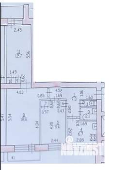 3-к квартира, вторичка, 60м2, 4/11 этаж