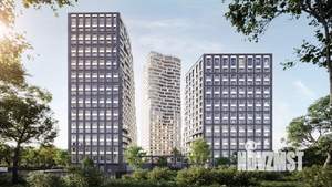 4-к квартира, строящийся дом, 78м2, 24/30 этаж