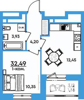 Фото квартиры на продажу (1)