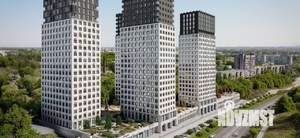 2-к квартира, строящийся дом, 50м2, 11/22 этаж