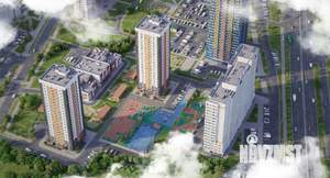 2-к квартира, вторичка, 57м2, 21/22 этаж