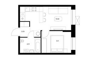 1-к квартира, вторичка, 33м2, 10/10 этаж