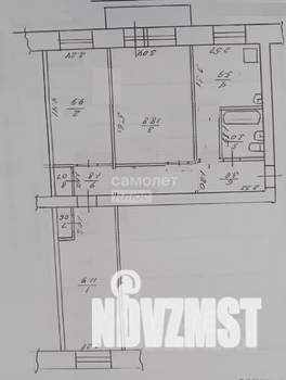 3-к квартира, вторичка, 56м2, 4/5 этаж