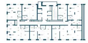 1-к квартира, строящийся дом, 39м2, 5/25 этаж