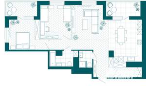 1-к квартира, вторичка, 103м2, 5/23 этаж