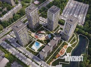 1-к квартира, сданный дом, 35м2, 4/24 этаж