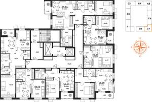 Студия квартира, вторичка, 30м2, 2/10 этаж