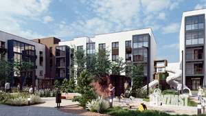 2-к квартира, строящийся дом, 64м2, 5/6 этаж