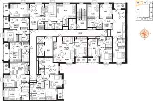 3-к квартира, вторичка, 82м2, 5/10 этаж