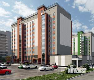 2-к квартира, строящийся дом, 55м2, 5/10 этаж