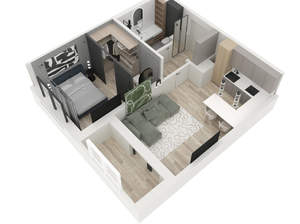1-к квартира, вторичка, 45м2, 3/13 этаж