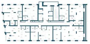 2-к квартира, вторичка, 55м2, 19/25 этаж