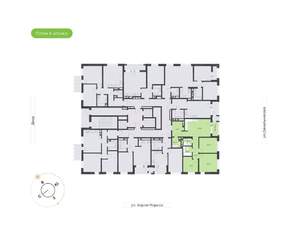3-к квартира, вторичка, 85м2, 4/24 этаж