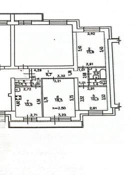 3-к квартира, вторичка, 72м2, 9/10 этаж