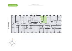 1-к квартира, вторичка, 34м2, 4/16 этаж