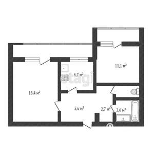 3-к квартира, вторичка, 70м2, 5/10 этаж