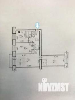 3-к квартира, вторичка, 58м2, 4/5 этаж