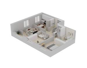 3-к квартира, вторичка, 73м2, 11/20 этаж