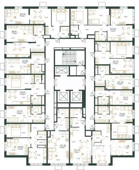 1-к квартира, вторичка, 37м2, 18/24 этаж