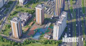 2-к квартира, вторичка, 57м2, 21/22 этаж