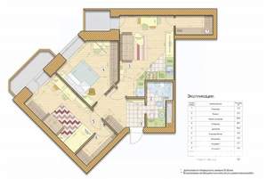 3-к квартира, вторичка, 72м2, 13/21 этаж