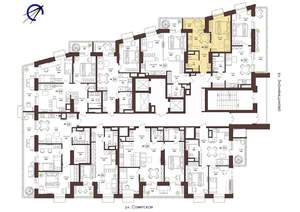 1-к квартира, вторичка, 31м2, 4/23 этаж