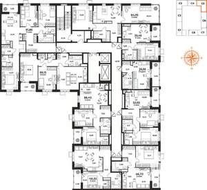 3-к квартира, вторичка, 56м2, 8/10 этаж