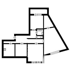 4-к квартира, вторичка, 89м2, 1/10 этаж