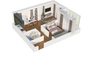 2-к квартира, вторичка, 47м2, 11/15 этаж