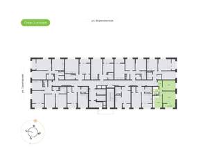 2-к квартира, вторичка, 50м2, 8/16 этаж