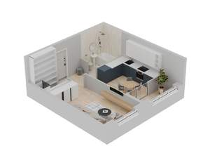1-к квартира, вторичка, 36м2, 19/20 этаж