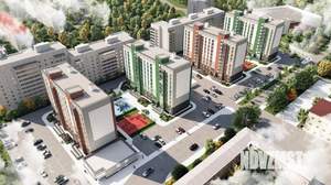 2-к квартира, строящийся дом, 38м2, 5/10 этаж
