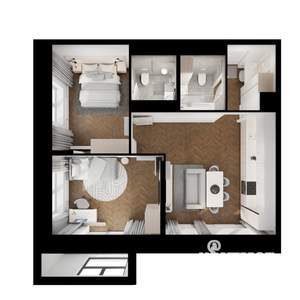 2-к квартира, вторичка, 60м2, 10/10 этаж