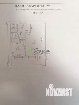 1-к квартира, вторичка, 35м2, 6/16 этаж
