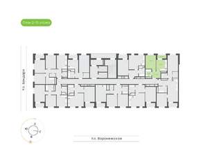 1-к квартира, вторичка, 34м2, 3/16 этаж