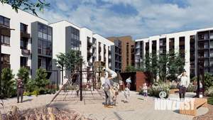 3-к квартира, строящийся дом, 72м2, 5/6 этаж