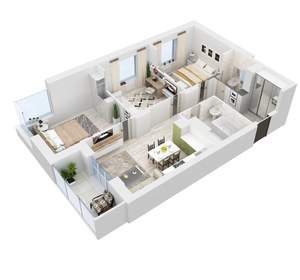 3-к квартира, вторичка, 75м2, 22/24 этаж