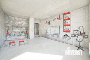 1-к квартира, вторичка, 41м2, 3/10 этаж