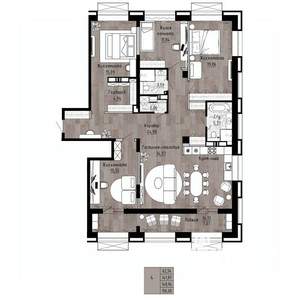 4-к квартира, вторичка, 149м2, 14/15 этаж