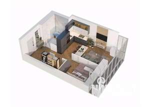 1-к квартира, вторичка, 41м2, 13/15 этаж