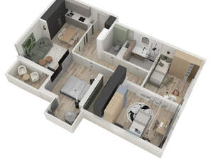 3-к квартира, вторичка, 80м2, 6/13 этаж