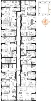 2-к квартира, вторичка, 48м2, 6/10 этаж