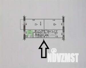 3-к квартира, вторичка, 61м2, 5/5 этаж